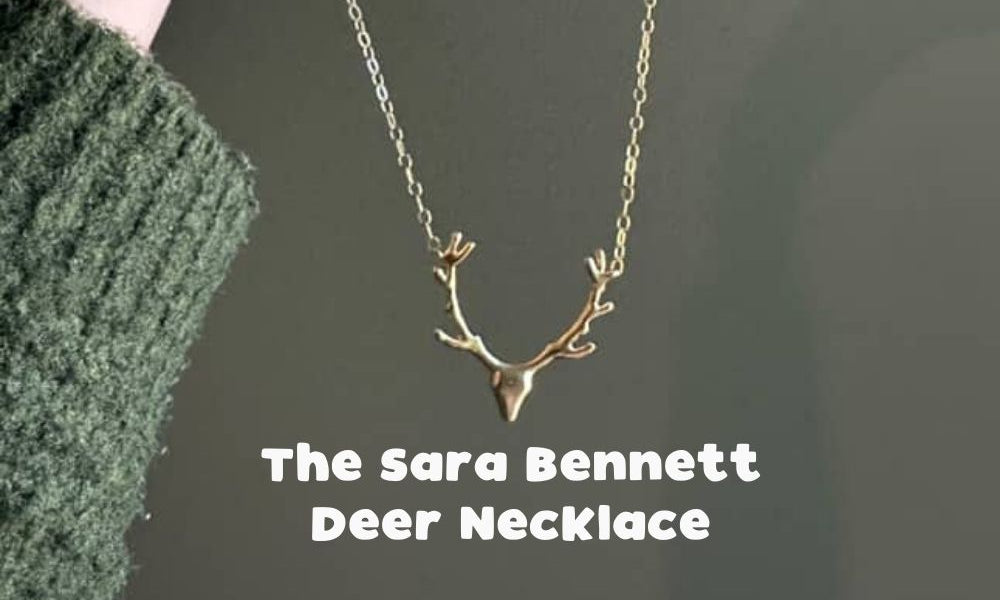The Sara Bennet Deer Necklace