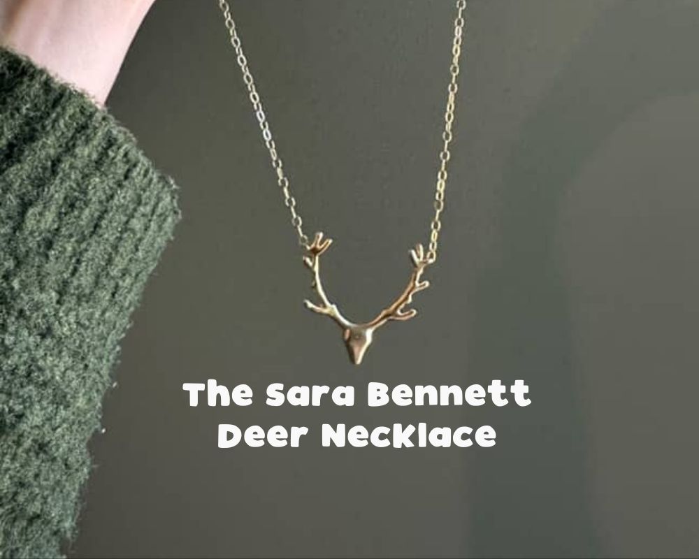 The Sara Bennet Deer Necklace