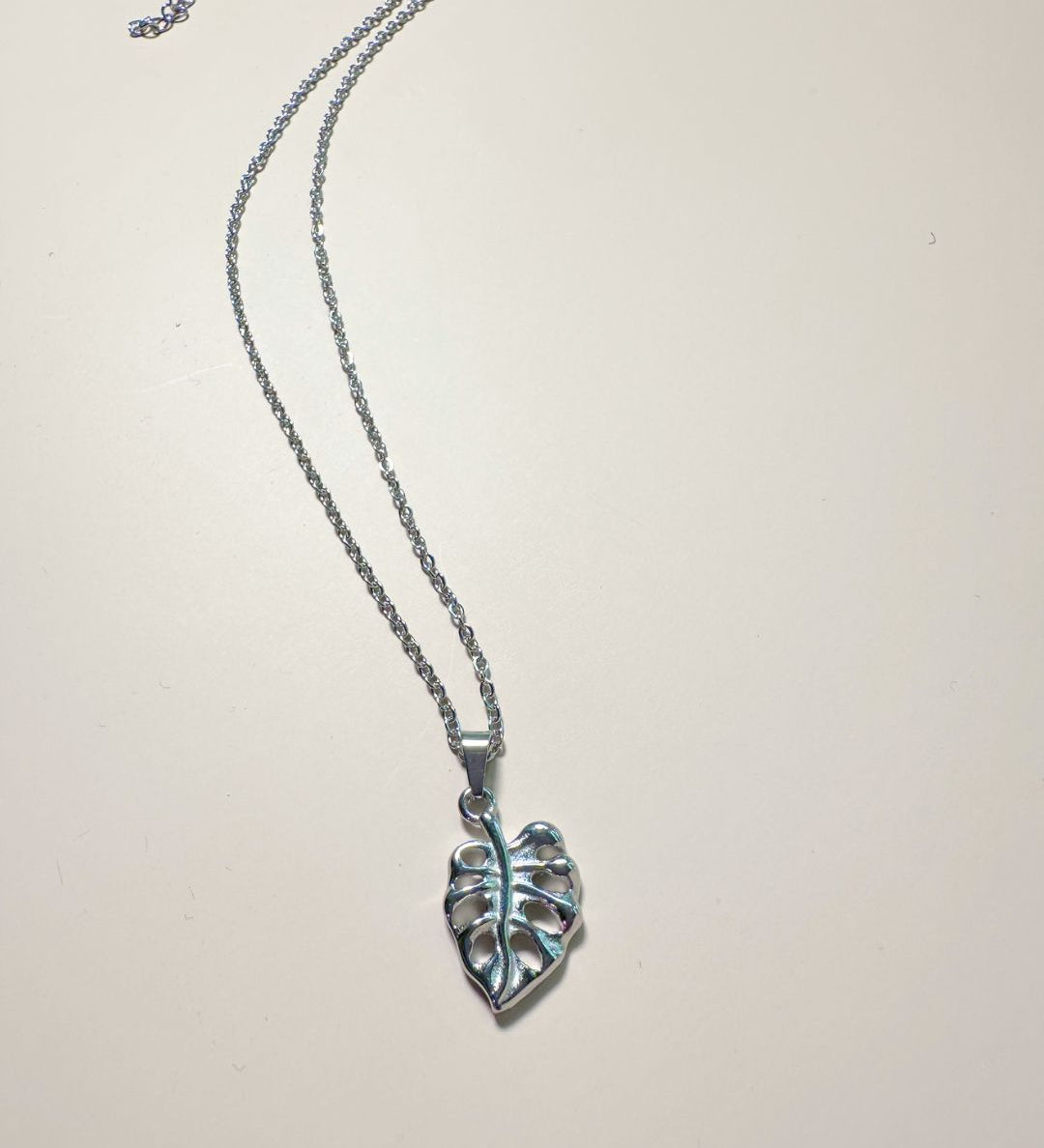 Erin's Monstera Necklace