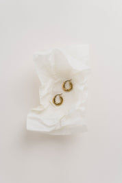 Chunky Gold Hoop Earrings