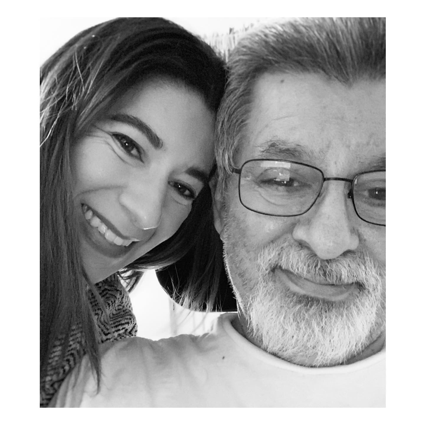 Selena Castro and her dad