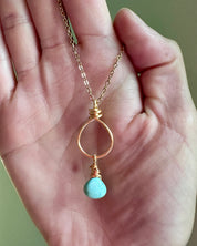 Always Laughing & Smiling ALS Warrior Jenn Necklace