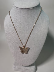 Love Is Like a Butterfly Necklace
