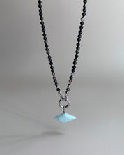 Sunset Tourmaline & Amazonite Necklace
