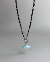 Sunset Tourmaline & Amazonite Necklace
