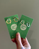 Everyday Stainless Steel Hinged Hoops