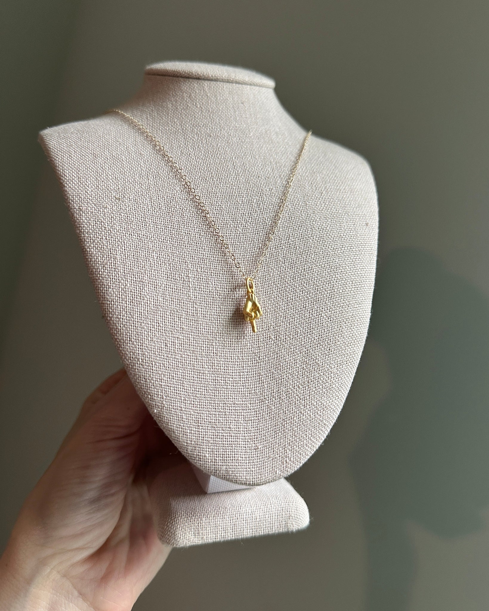 Brooke Eby F*ck ALS Necklace