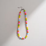 Gumdrop Beaded Necklace
