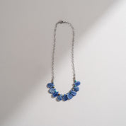 Kyanite & Hubei Turquoise Chain Necklace