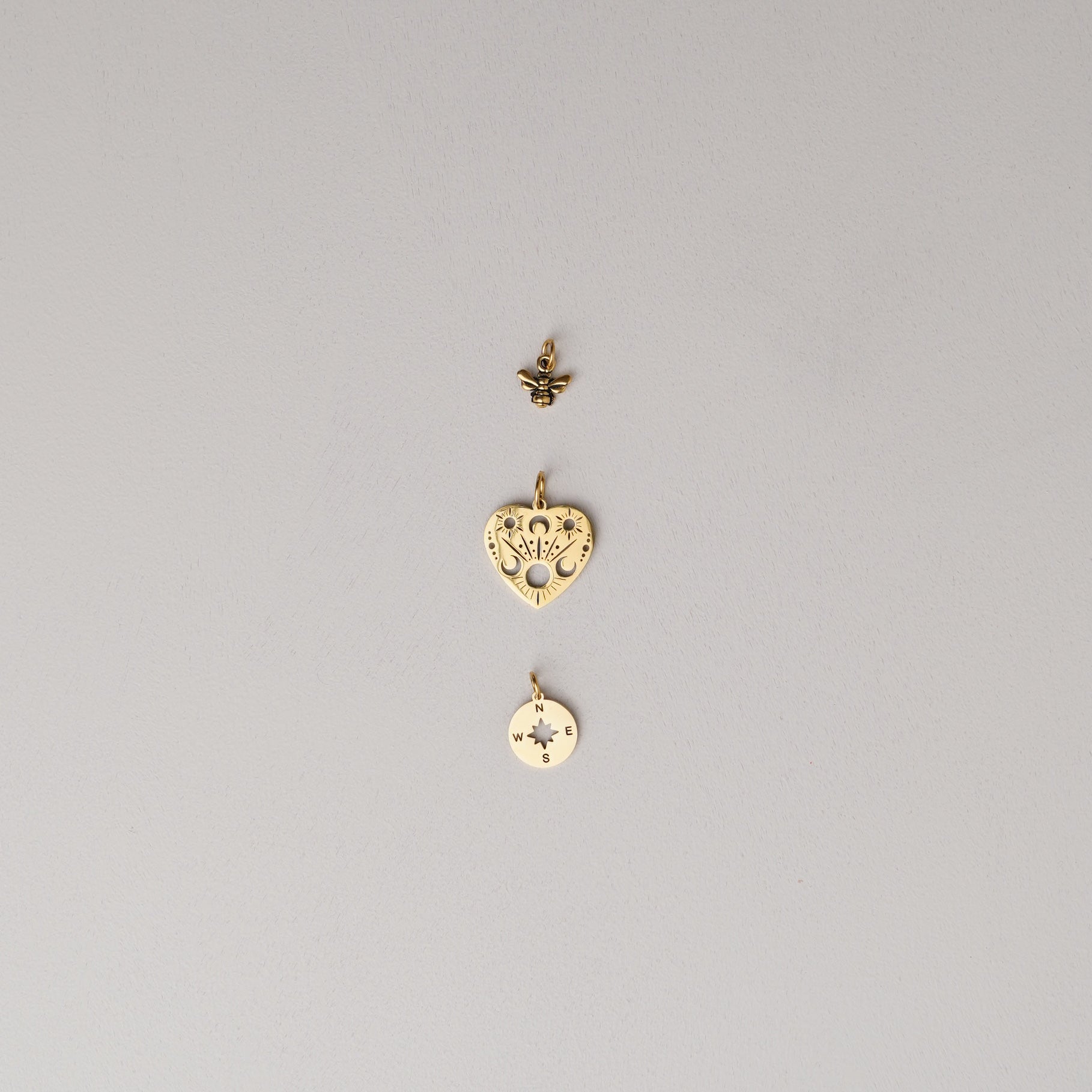 Gold Nature & Nautical Charms