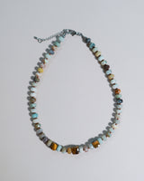 Amazonite & Tiger's Eye Necklace