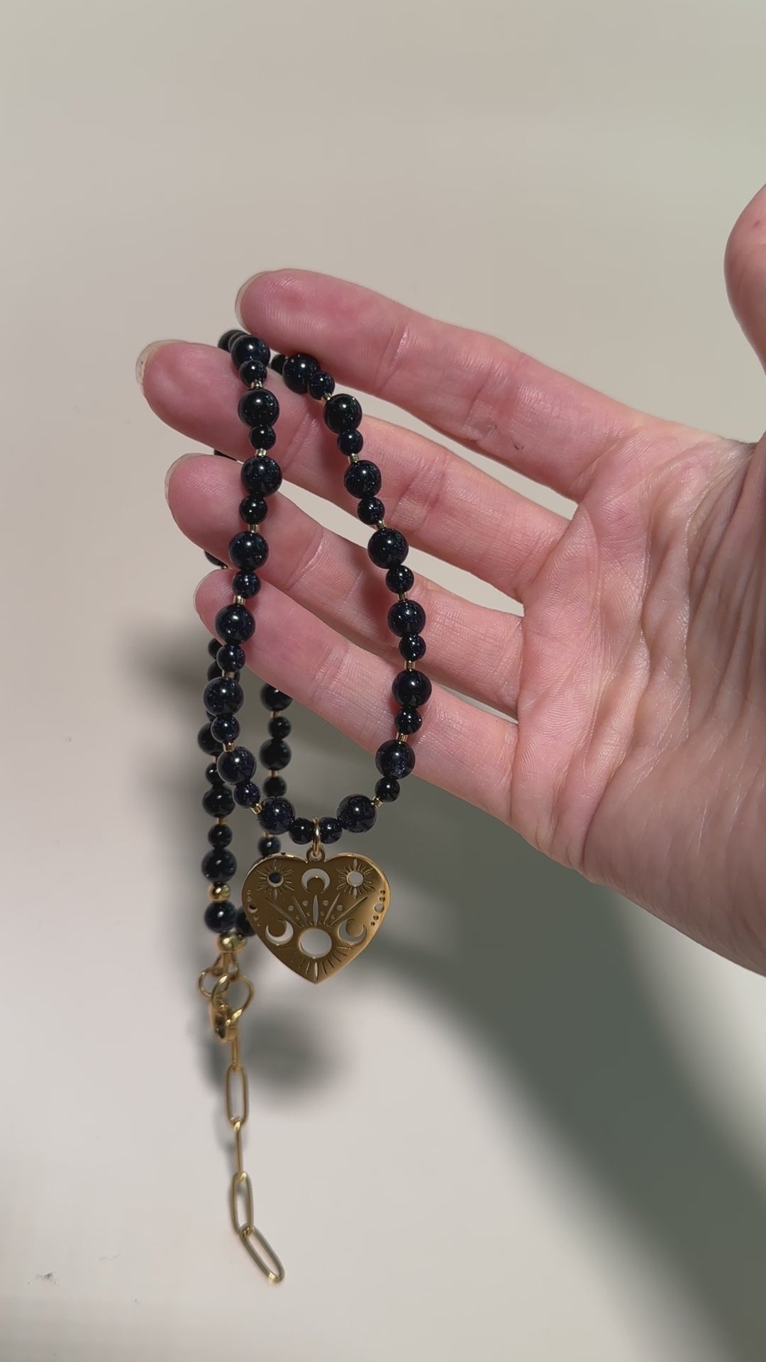 Blue goldstone video 1