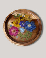 Pressed Floral Round Catchall 1