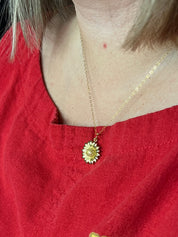 SunnyStrong Sunflower Necklace